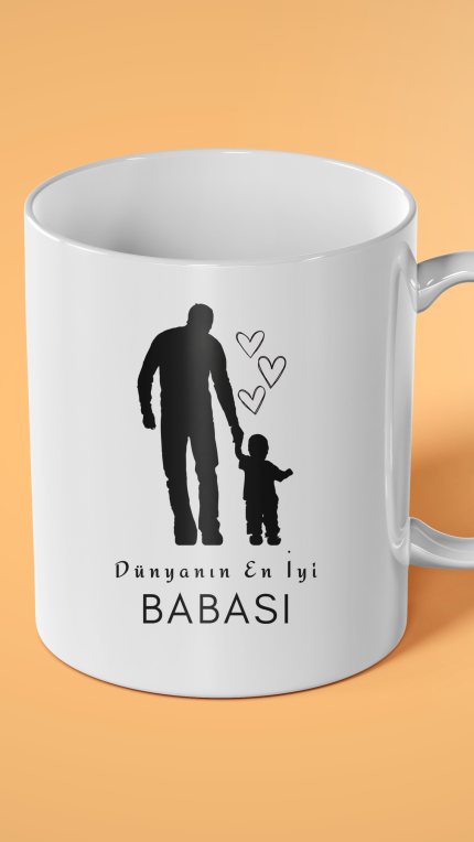 tişörtlance - babalar günü kupa
