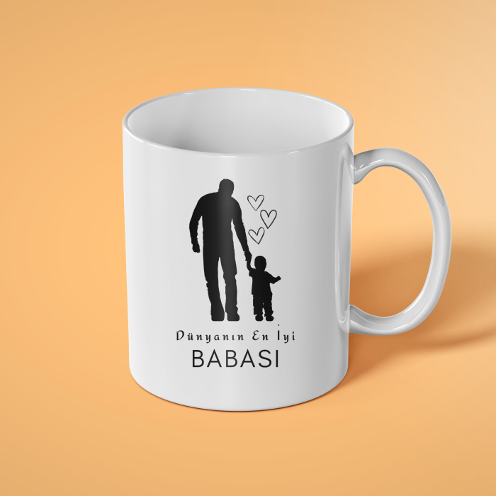 tişörtlance - babalar günü kupa